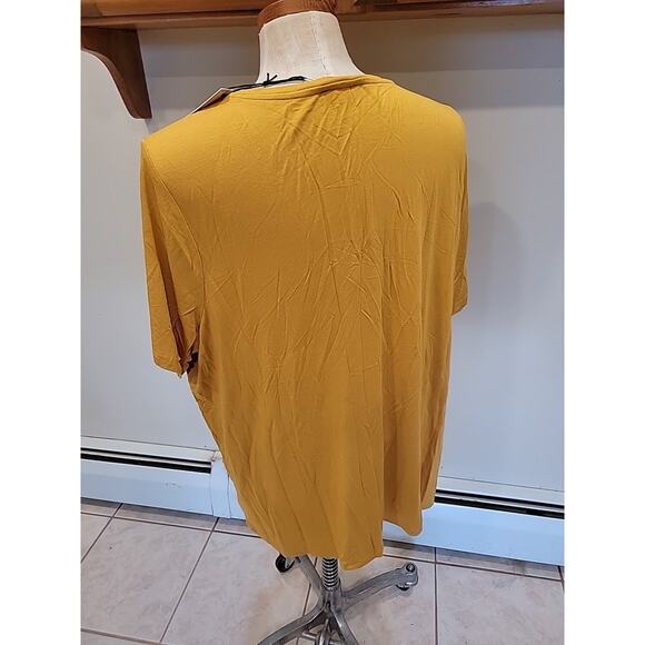 Bee Kind Yellow Tshirt Short Sleeve Plus Size X3 - Picture 5 of 9